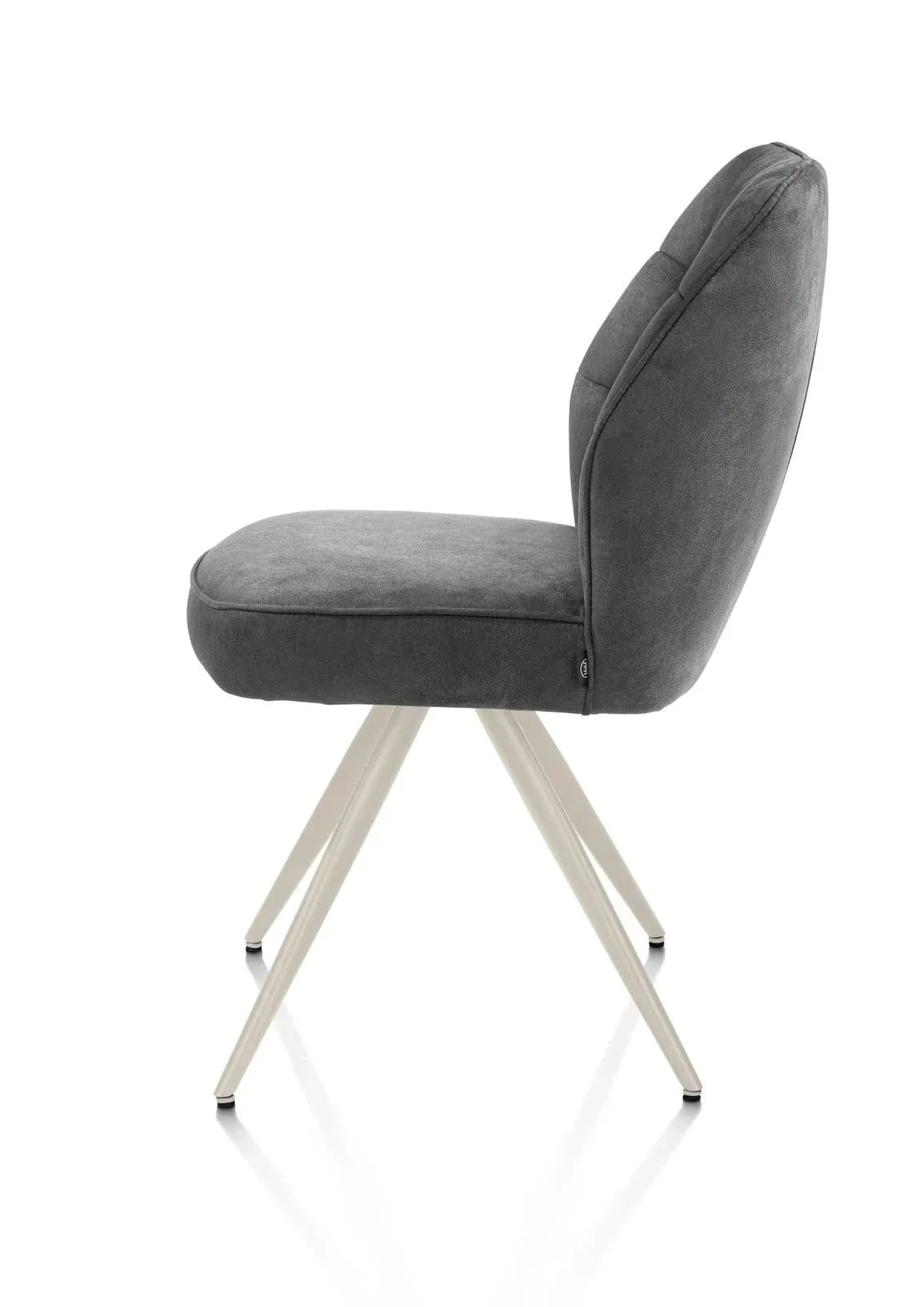 Bell, Stuhl - Gestell Creme - Taschenfederkern - Stoff Calabria