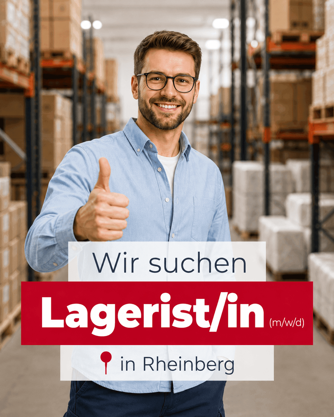 Stellenanzeige: Wir suchen Lagerist/in (m/w/d) in Rheinberg – Gottwald, Der Wohnfuchs