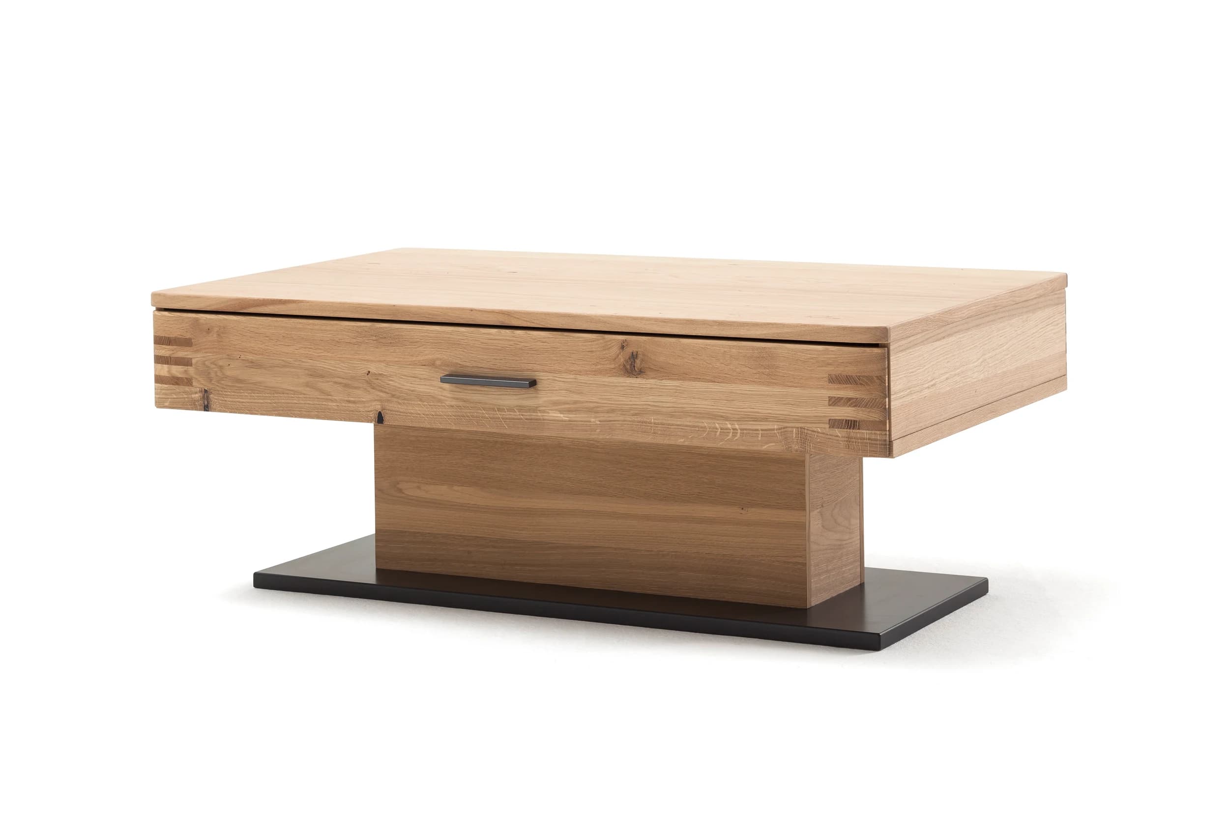 Couchtisch - Schubkasten, LBH ca. 115x70x45 cm, Eiche teilmassiv