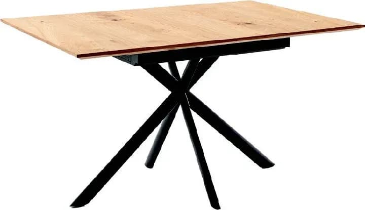 Esstisch - ausziehbar, LB ca. 140x90 cm, Eiche