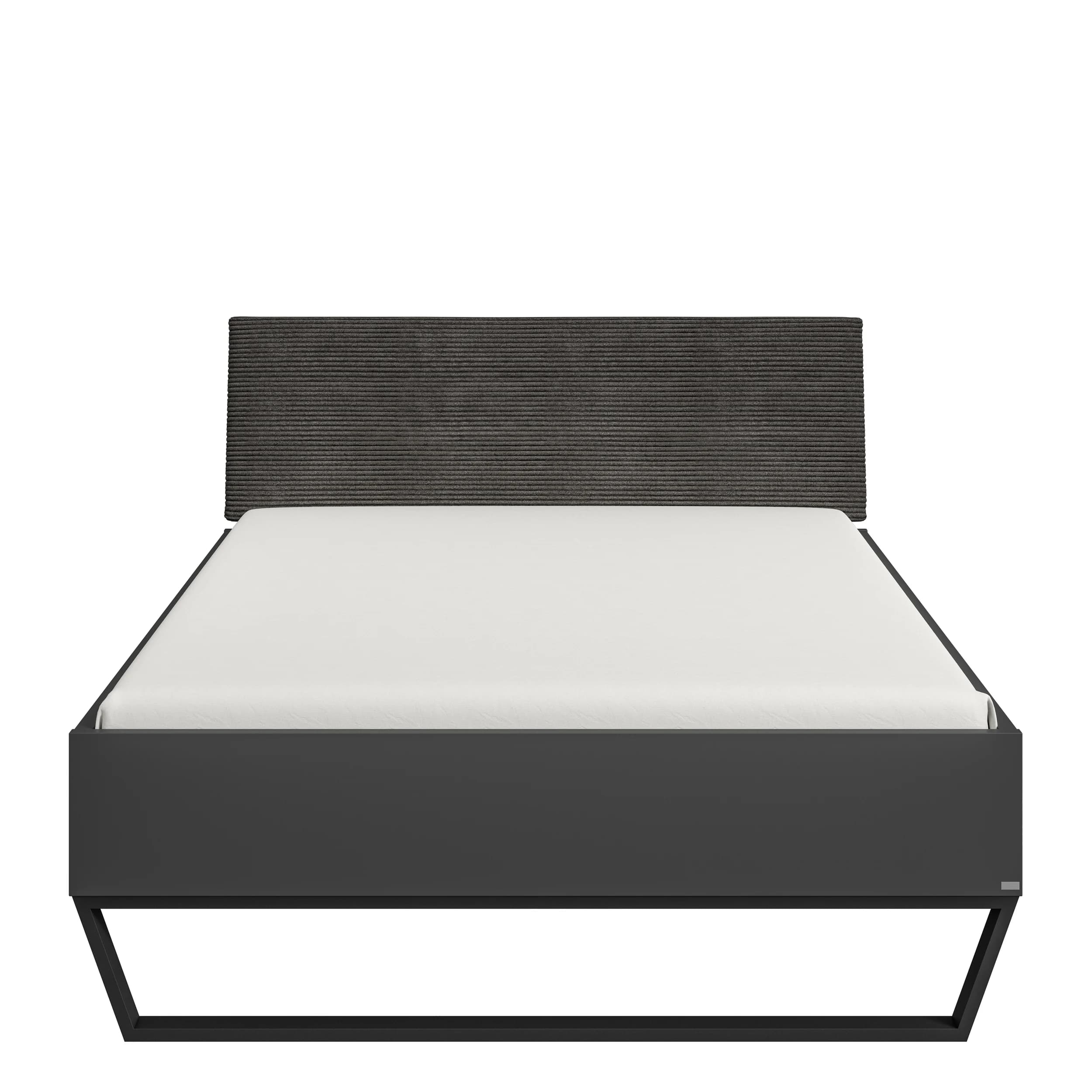 Liegenbett - Liegefläche ca. 140 x 200 cm, Graphit