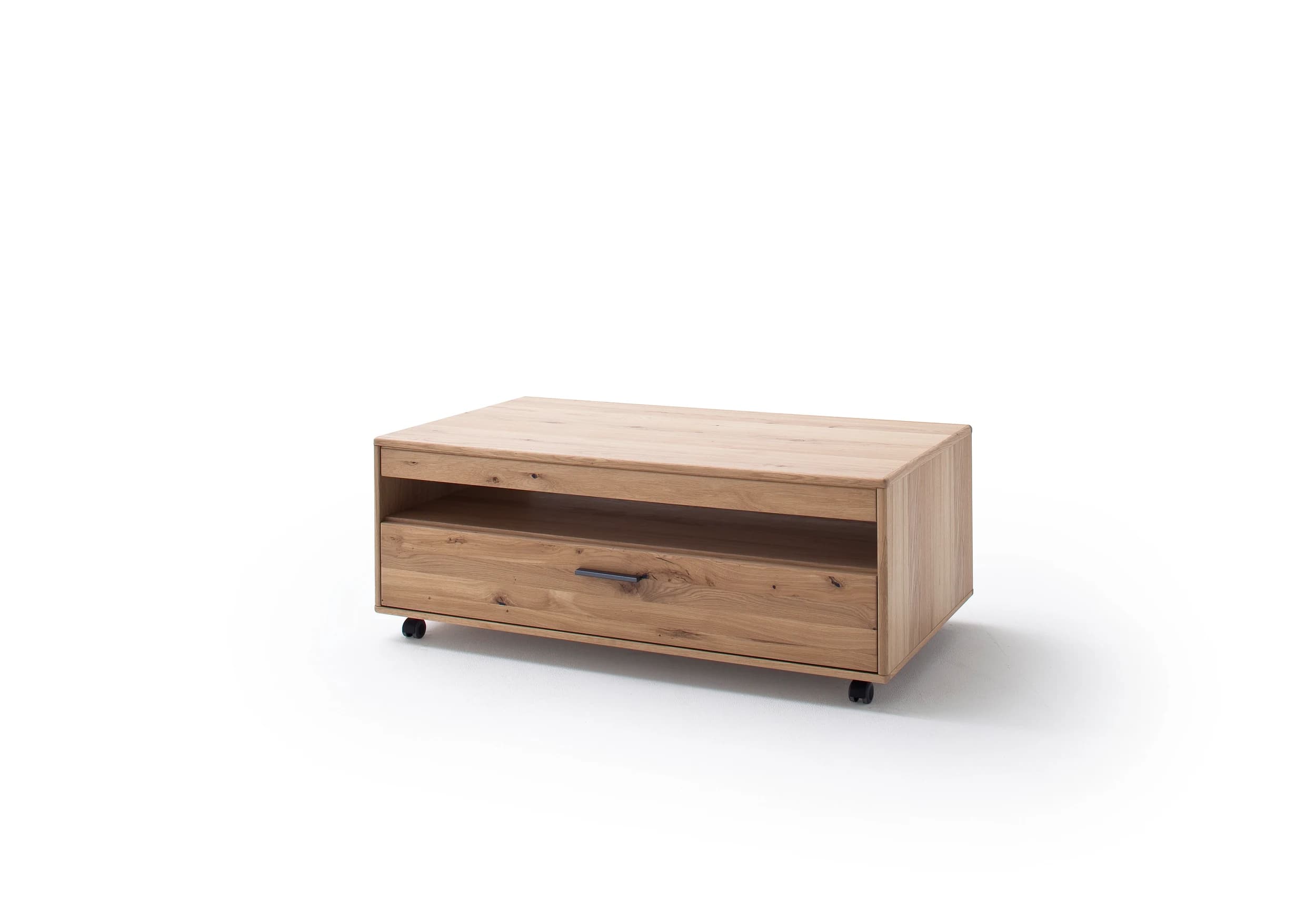 Couchtisch - Schubkasten, LBH 115x65x45 cm, Eiche teilmassiv