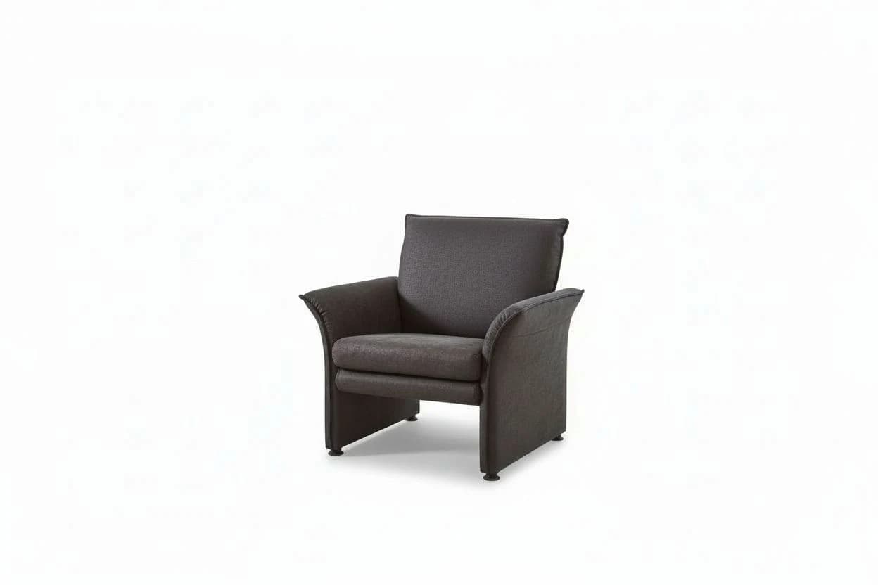 Sessel - Stoff, Schwarz