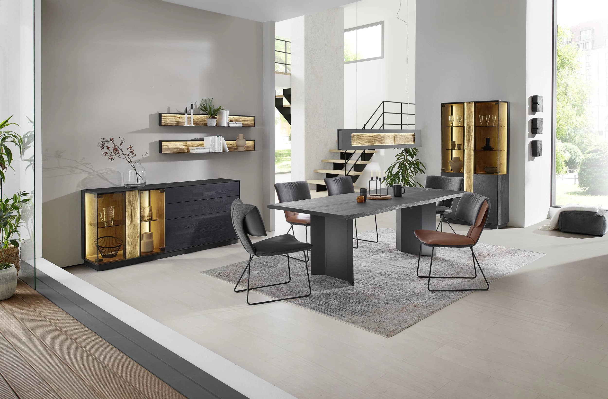 Sideboard - Kernesche massiv