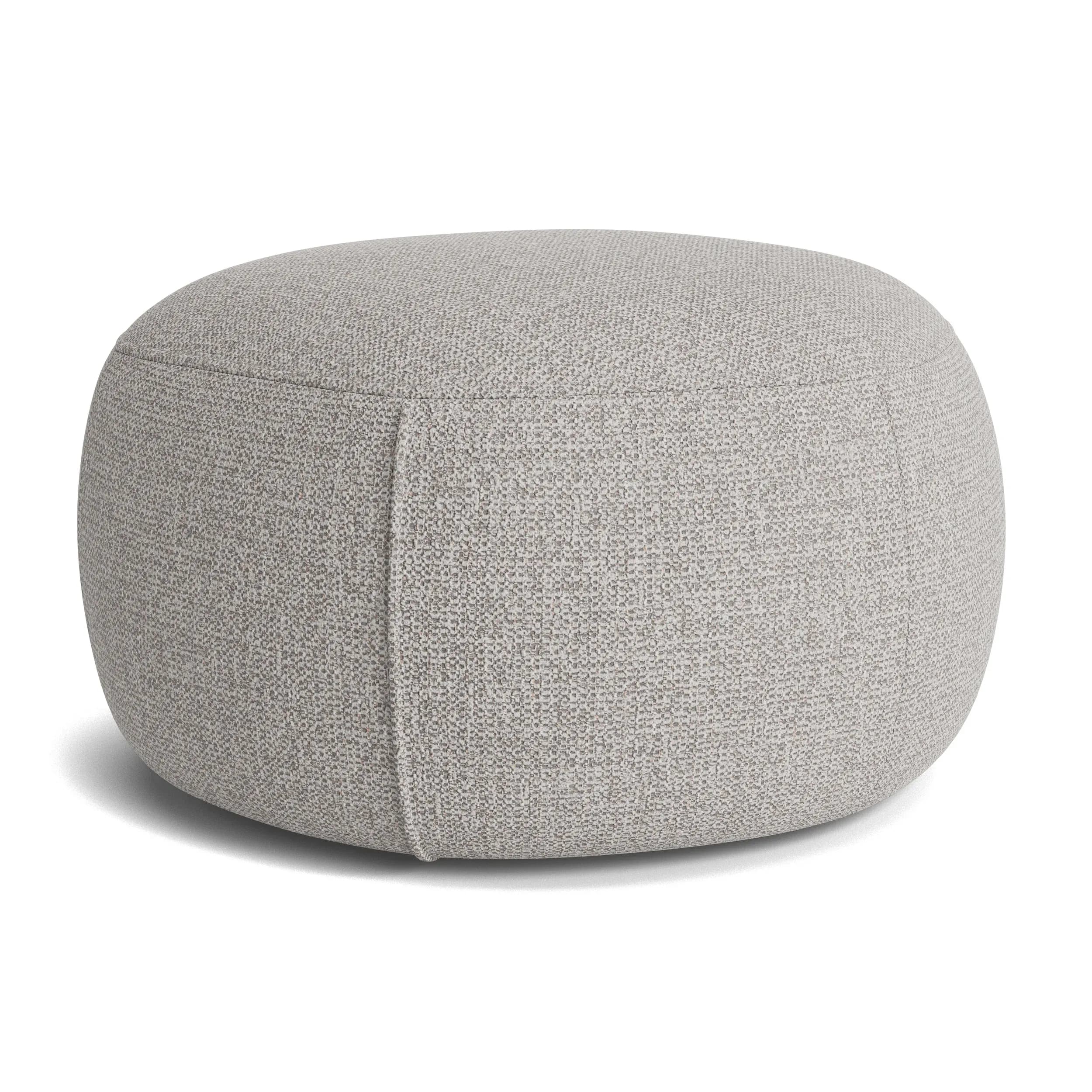Hocker Serava/Honey - Medium, Stoff, Grau
