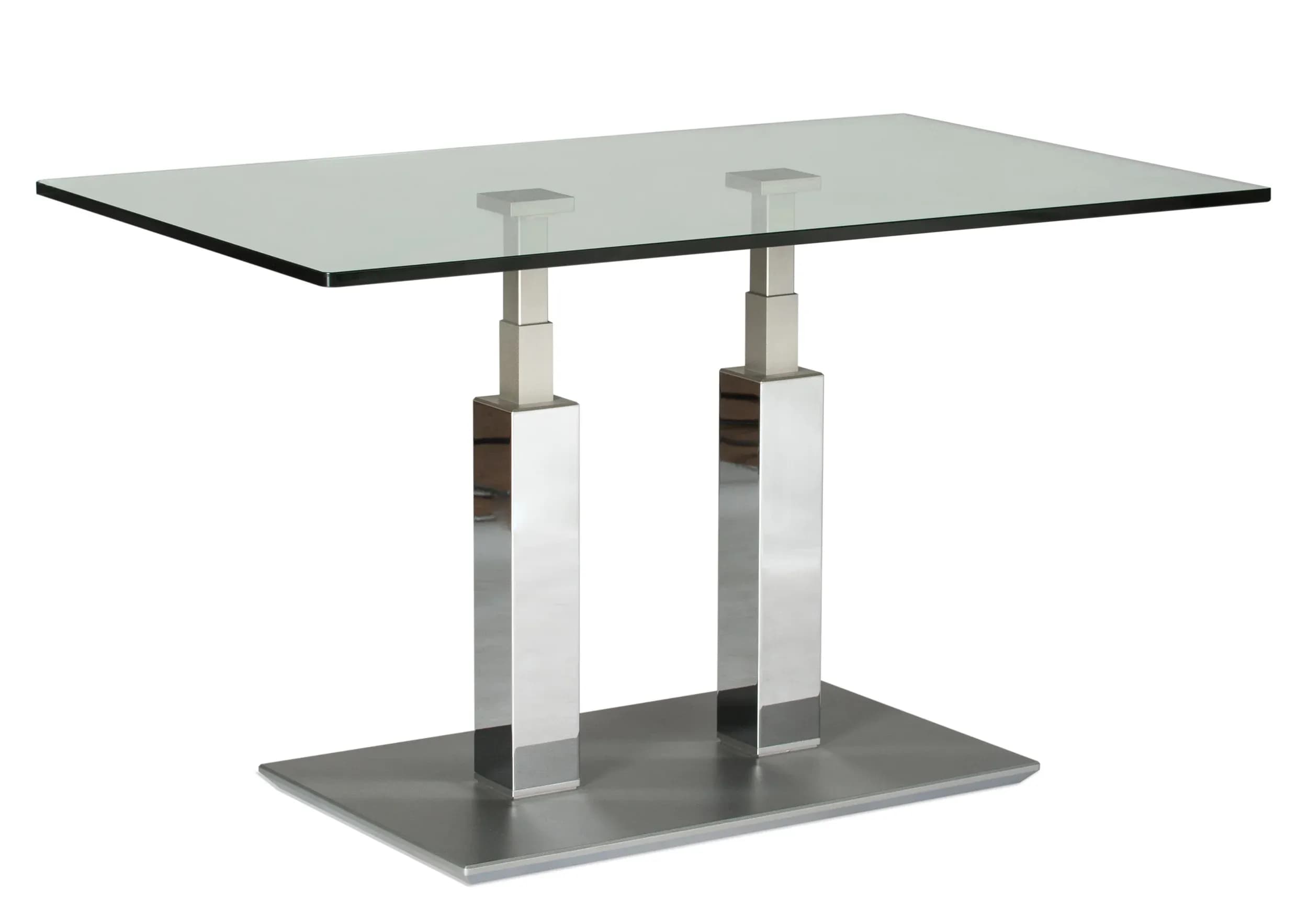 Couchtisch - LBH ca. 110x70x46 cm, Glas