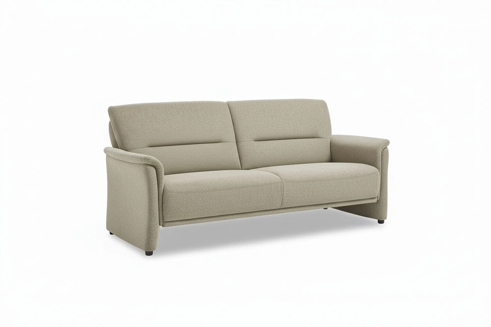 Sofa - 2,5-Sitzer, Stoff, Natur