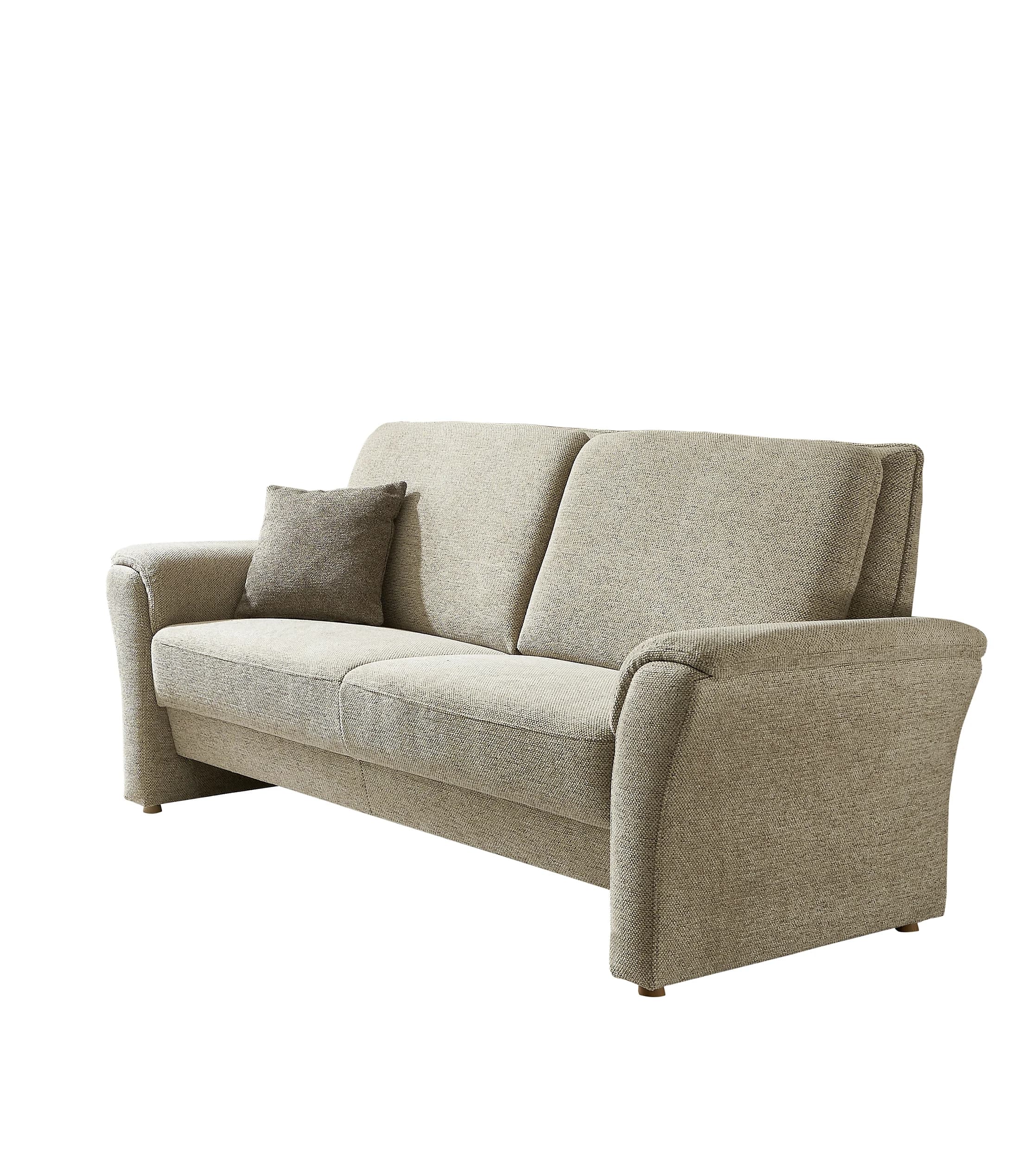 Sofa EM Sanna - 2,5-Sitzer, Stoff, Natur