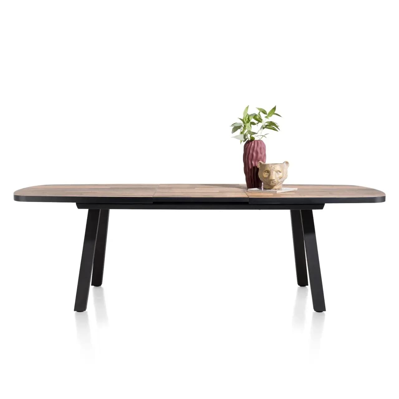 Avalox, Auszieh-Tresentisch oval 190 (+ 60) x 110 cm