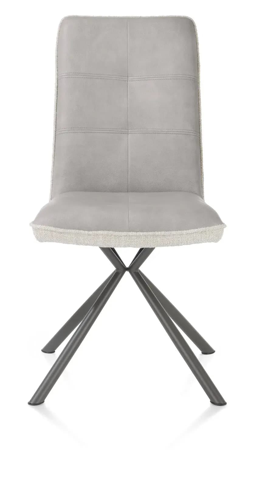 Milva, Stuhl - graphit Gestell - Kombi Luton / Pala + Handgriff
