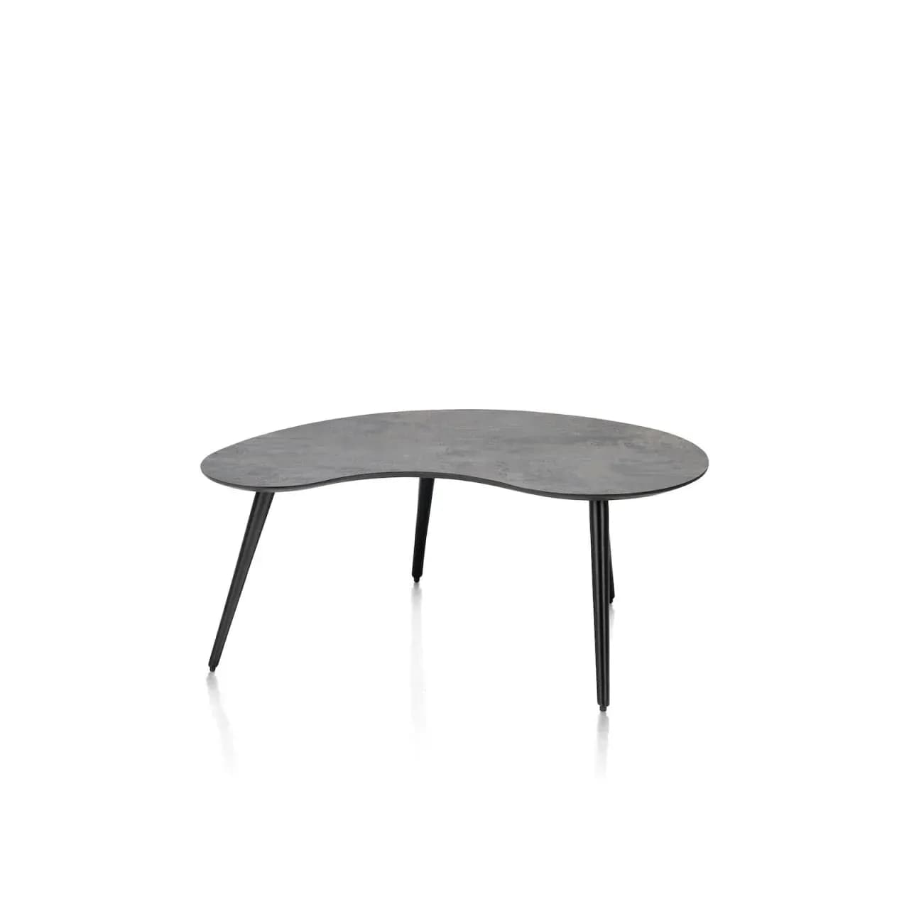 Maze, Couchtisch 100 x 59 cm - Nierenform - Höhe 46 cm