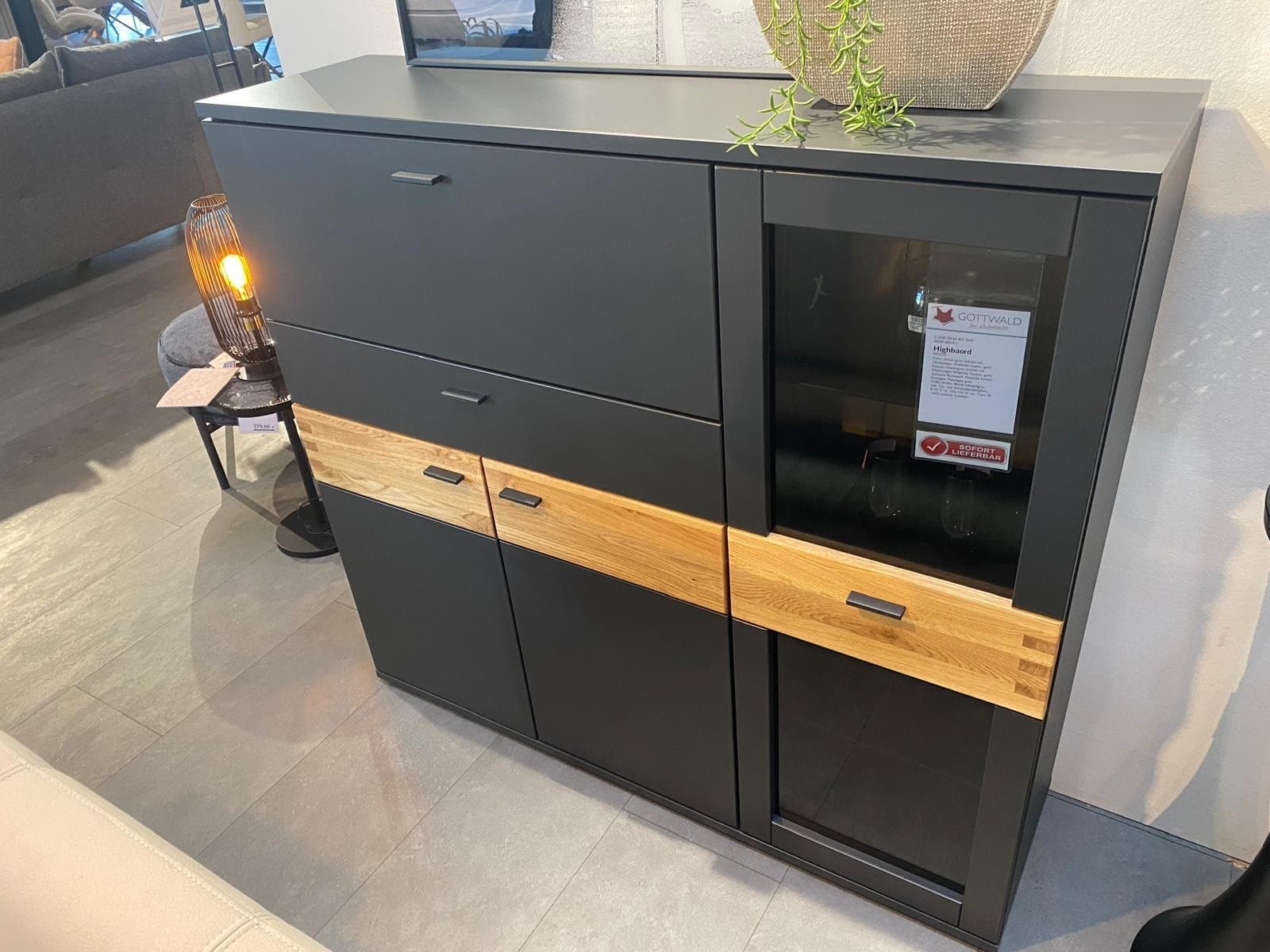 Highboard Cesena MCA – Ausstellungsstück im Möbelhaus Gottwald – der Wohnfuchs